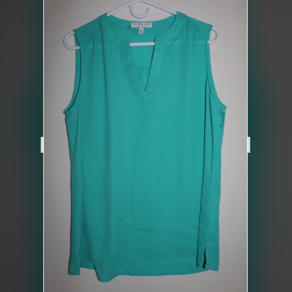 Turquoise blouse